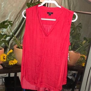 Red Alfani Blouse sleeveless